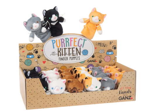 Ganz - Cat Finger Puppet