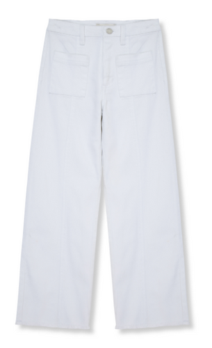 Habitual - White Denim Wide Jean