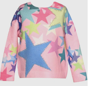 Hannah Banana - Pink Star Sweater