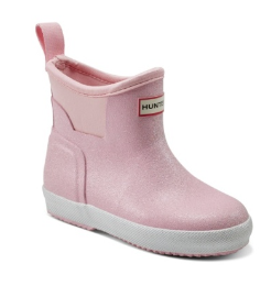 Hunter Boots- Finley Glitter Pink