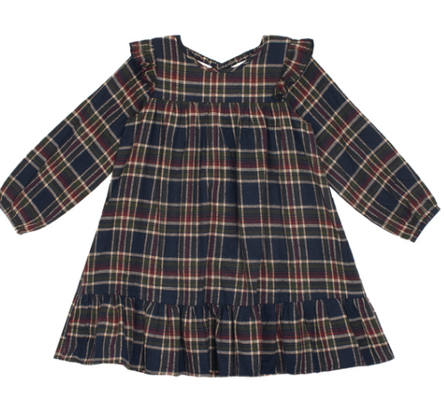 Mabel and Honey - Plaid Matilda Dress