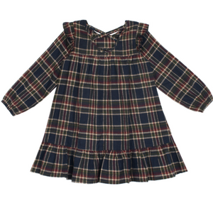 Mabel and Honey - Plaid Matilda Dress