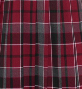 Ee Dee Trim School Plaid Fanny Pack
