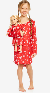 Leveret - Child and Doll Matching Night Gown