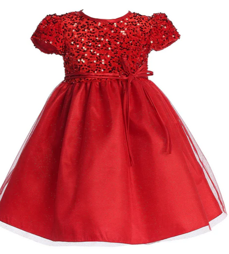 Lito - Sequin Red Dress