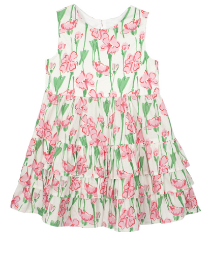 Mabel And Honey- Floral Coquette Dress