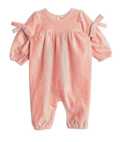 Mabel and Honey - Blossom Ribbed Romper