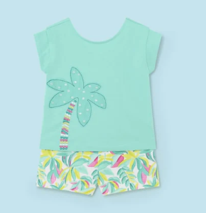 Mayoral-  Tropical Short Set