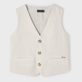 Mayoral- Linen Blend Vest (Colors)