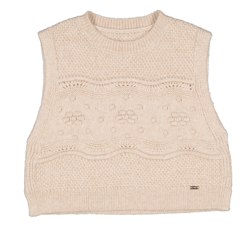 Mayoral - Knitting Vest Sand