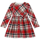 Mayoral - Red Plaid Dress