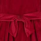 Mayoral- Red Velvet Dress