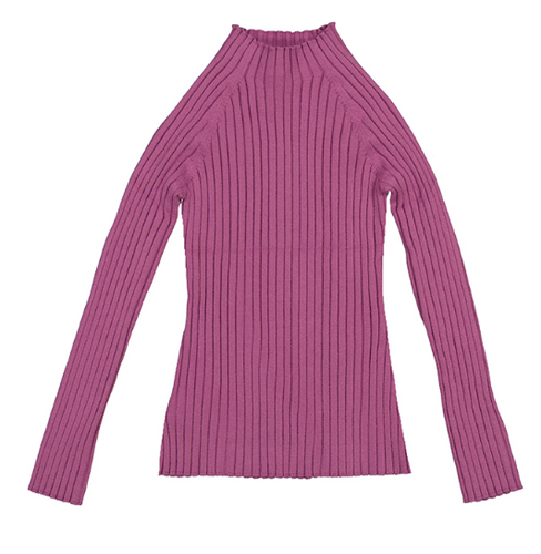 Mayoral- Ribbed Knit Mockneck