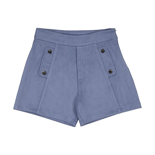 Mayoral - Blue Suede Shorts