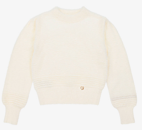 Mayoral- Fluffy Ivory Sweater