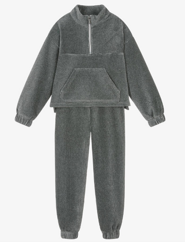 Mayoral - Grey Corduroy Tracksuit