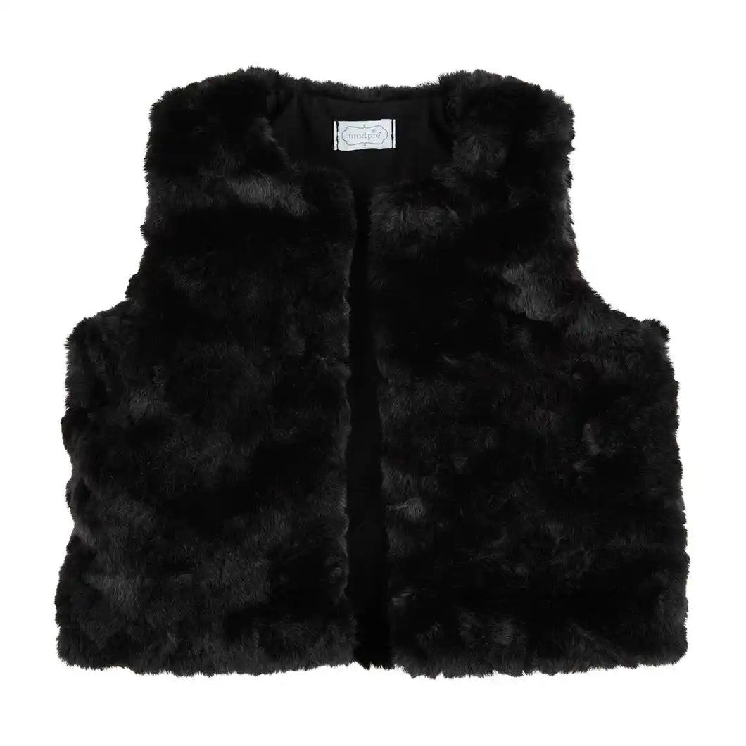 Mud Pie- Fur Vest