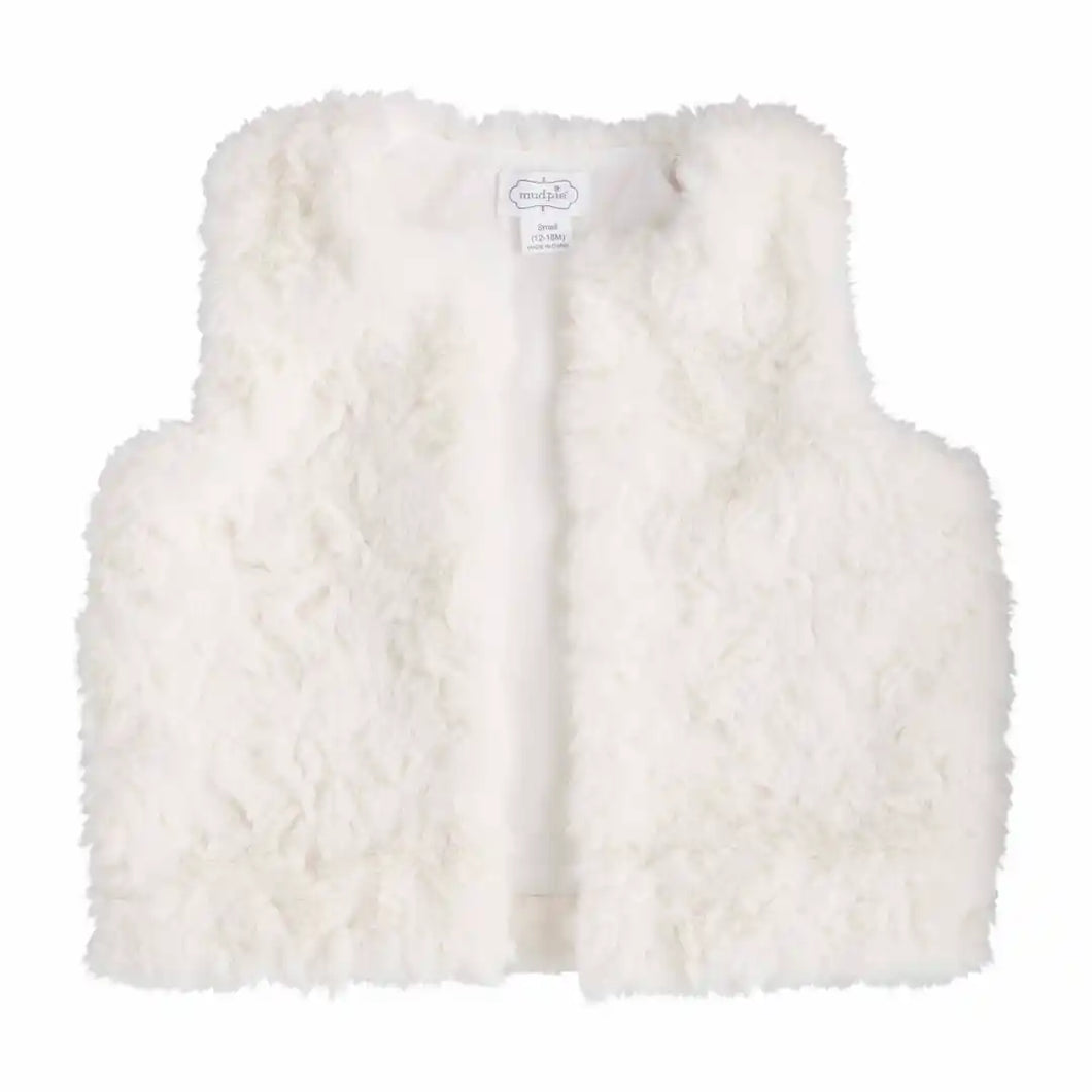 Mud Pie- Fur Vest