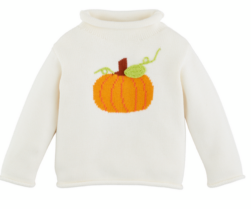 Mud Pie - Pumpkin Rollneck Sweater