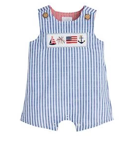 Mud Pie - Americana Smocked Jon Jon