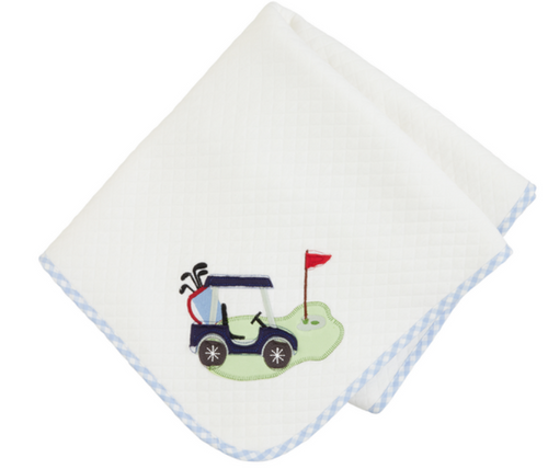 Mud Pie - Golf Quilted Blanket