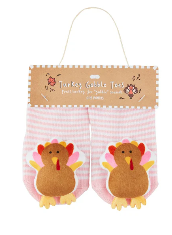 Mud Pie - Turkey Gobble Socks (More Styles)