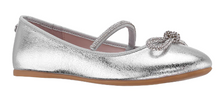 Load image into Gallery viewer, Nina- Kendalla Ballet Flat w/ Rhinestone Bow