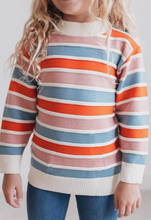 Load image into Gallery viewer, Oopsie Daisy - Ribbed Stripe Sweater (More Colors)