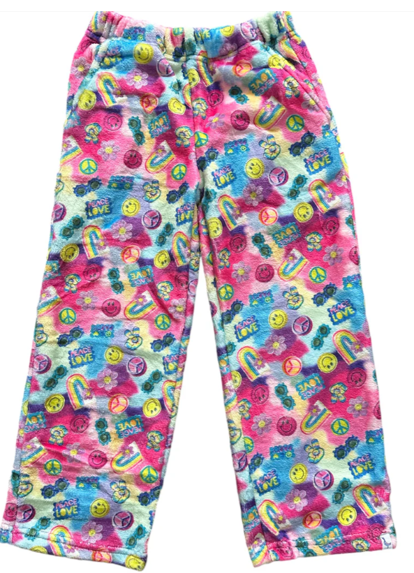 Preppy Goose - Fleece Patterned Lounge/ Sleep Pants (More Styles)