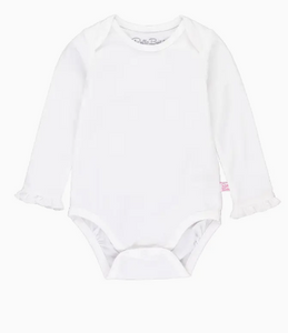 Ruffle Butts - Single Ruffle LS Bodysuit (More Colors)