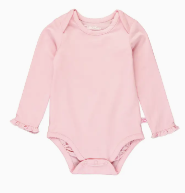 Ruffle Butts - Single Ruffle LS Bodysuit (More Colors)