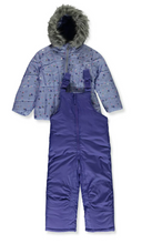 Load image into Gallery viewer, Rothschild Little Girls 2 pc snowsuit