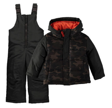 Load image into Gallery viewer, Rothschild  - Boys 2pc Camo Snowsuit Set