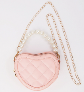Sparkle Sisters - Quilted Heart Purse
