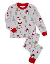 Load image into Gallery viewer, Sara’s Prints - Boys 2PC. Holiday Pajamas