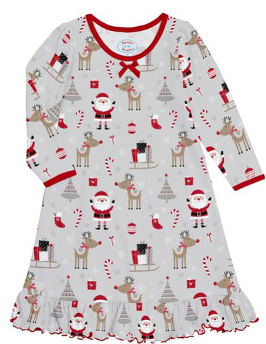 Sara’s Prints - Holiday Print Nightgown