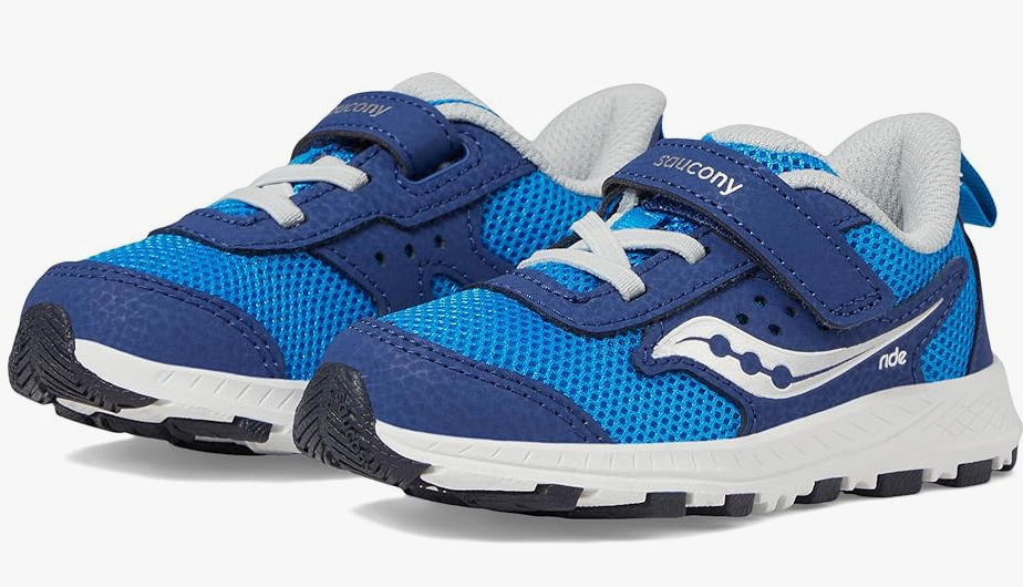 Saucony-Ride JR Blue/Silver