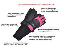 Load image into Gallery viewer, Snow Stoppers - Ski &amp; Snowboard Gloves