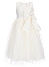 Load image into Gallery viewer, Sweet Kids - Satin Dress with Pearls and Bow (More Colors)