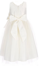 Load image into Gallery viewer, Sweet Kids - Satin Dress with Pearls and Bow (More Colors)