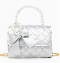 Load image into Gallery viewer, Tiny Treats and Zomi Gems - Quilted Pearl Purse