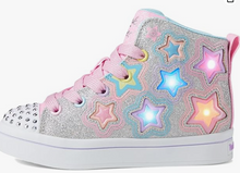 Load image into Gallery viewer, Skechers- Twi Lites Star Gloss High Tops