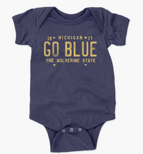 Load image into Gallery viewer, Live Love Michigan - MI College Onesie