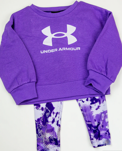 Under Armour - Purple Camo Set