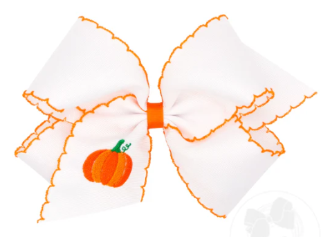 Wee Ones-  Pumpkin Bow