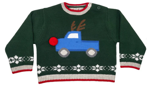 Zubels - Reindeer Truck Sweater