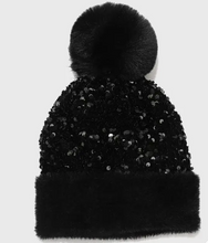 Load image into Gallery viewer, Accity - Sequined Pom Hat (More Colors)