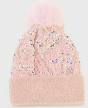 Load image into Gallery viewer, Accity - Sequined Pom Hat (More Colors)