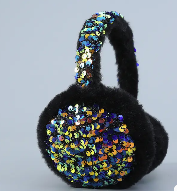 Accity - Sequin Earmuffs 1412 (More Colors)