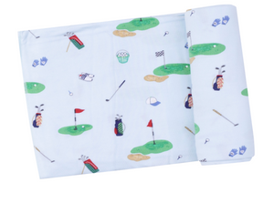 Angel Dear - Golf Things Swaddle Blanket